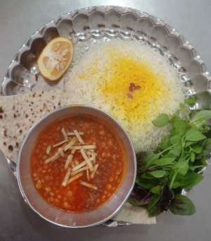 چلو خورشت قیمه